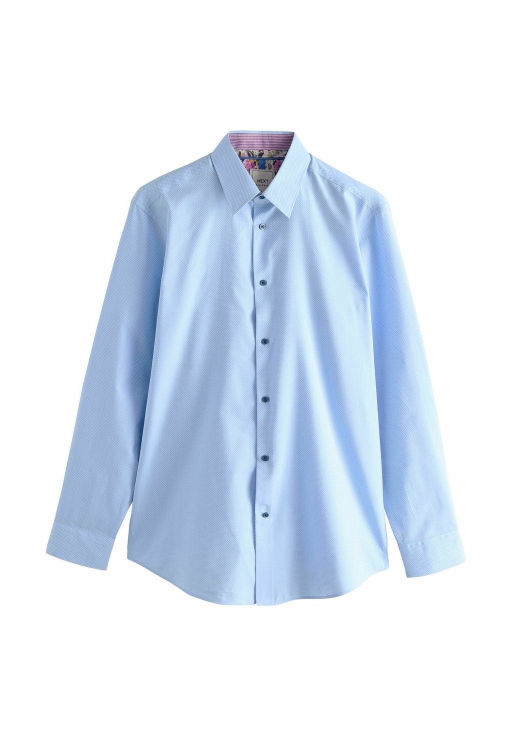 

Рубашка REGULAR FIT-EASY CARE TEXTURED TRIMMED Next, синий