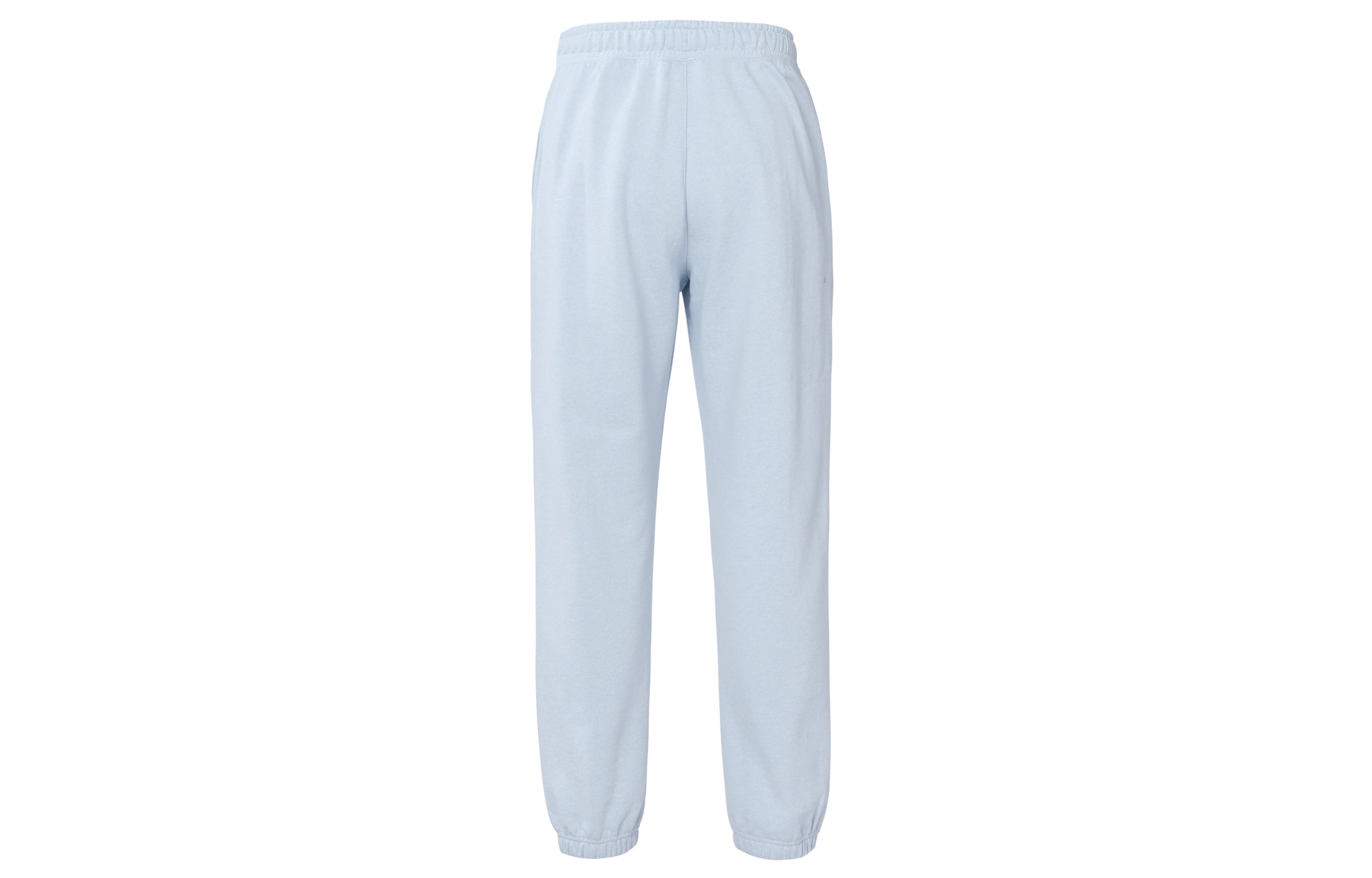Спортивные брюки (WMNS) Nike Living Series Solid Color Logo Printing Elastic Waistband Bundle Feet Sports Pants/Trousers/Joggers Gray DD7002-438 — фото 2