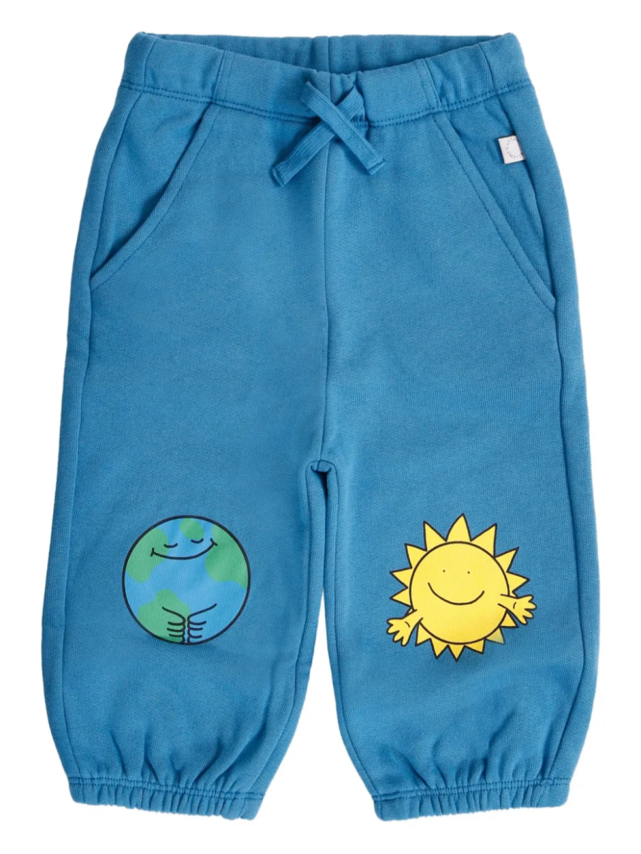 

Спортивные брюки с принтом Stella McCartney Kids, синий