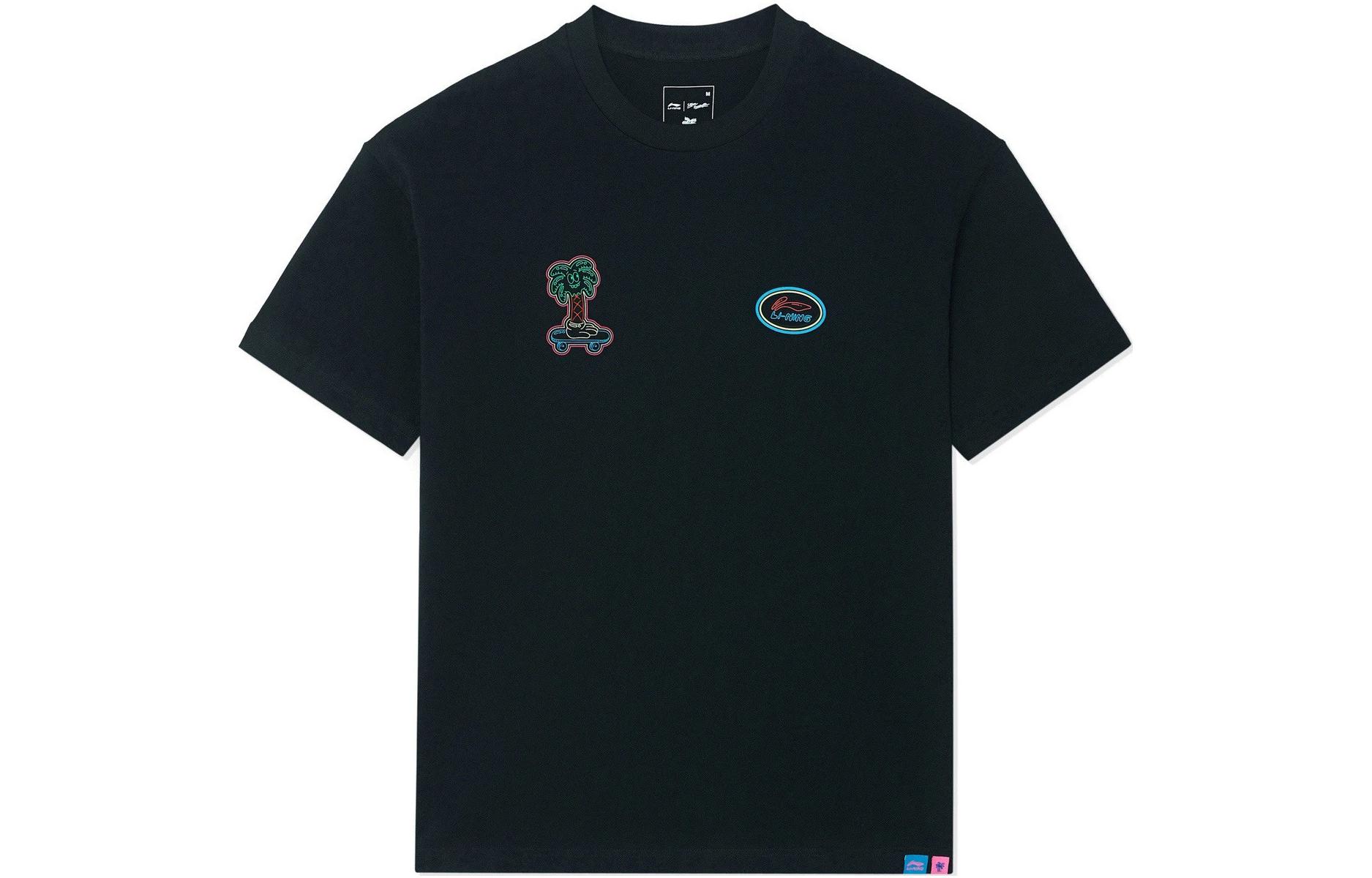 

LiNing Футболка Steven Harrington Collection мужская black, Черный, LiNing Футболка Steven Harrington Collection мужская black