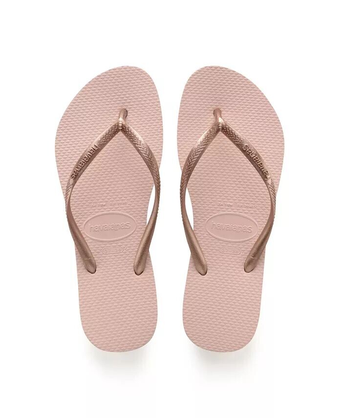 

Женские узкие шлепанцы Havaianas, розовый