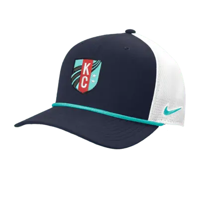 

Бейсболка Nike Kansas City Current NWSL Trucker Cap, темно-синий
