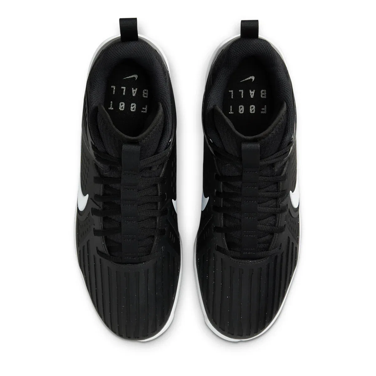 Мужские футбольные бутсы Alpha Menace Strong Nike, черный — фото 4