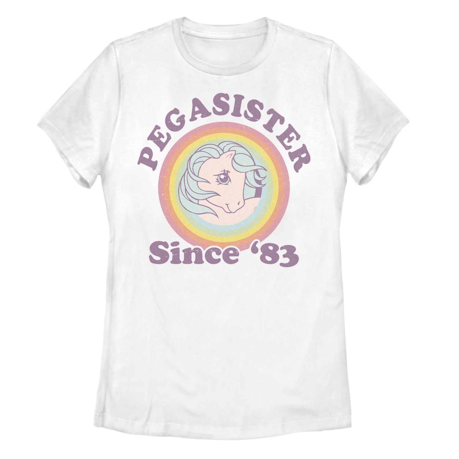 

Детская футболка My Little Pony Pegasister с ретро-графикой 1983 года My Little Pony