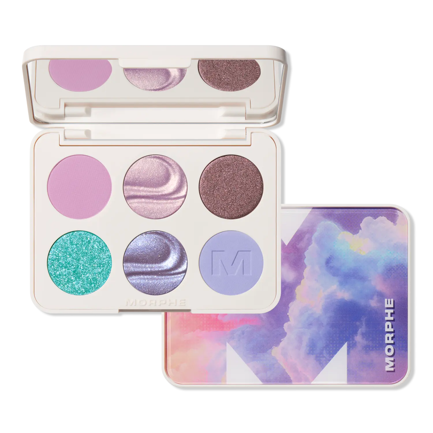 

Палитра теней ChromaPlus 6-Pan Eyeshadow Palette Morphe, Sky-Fi