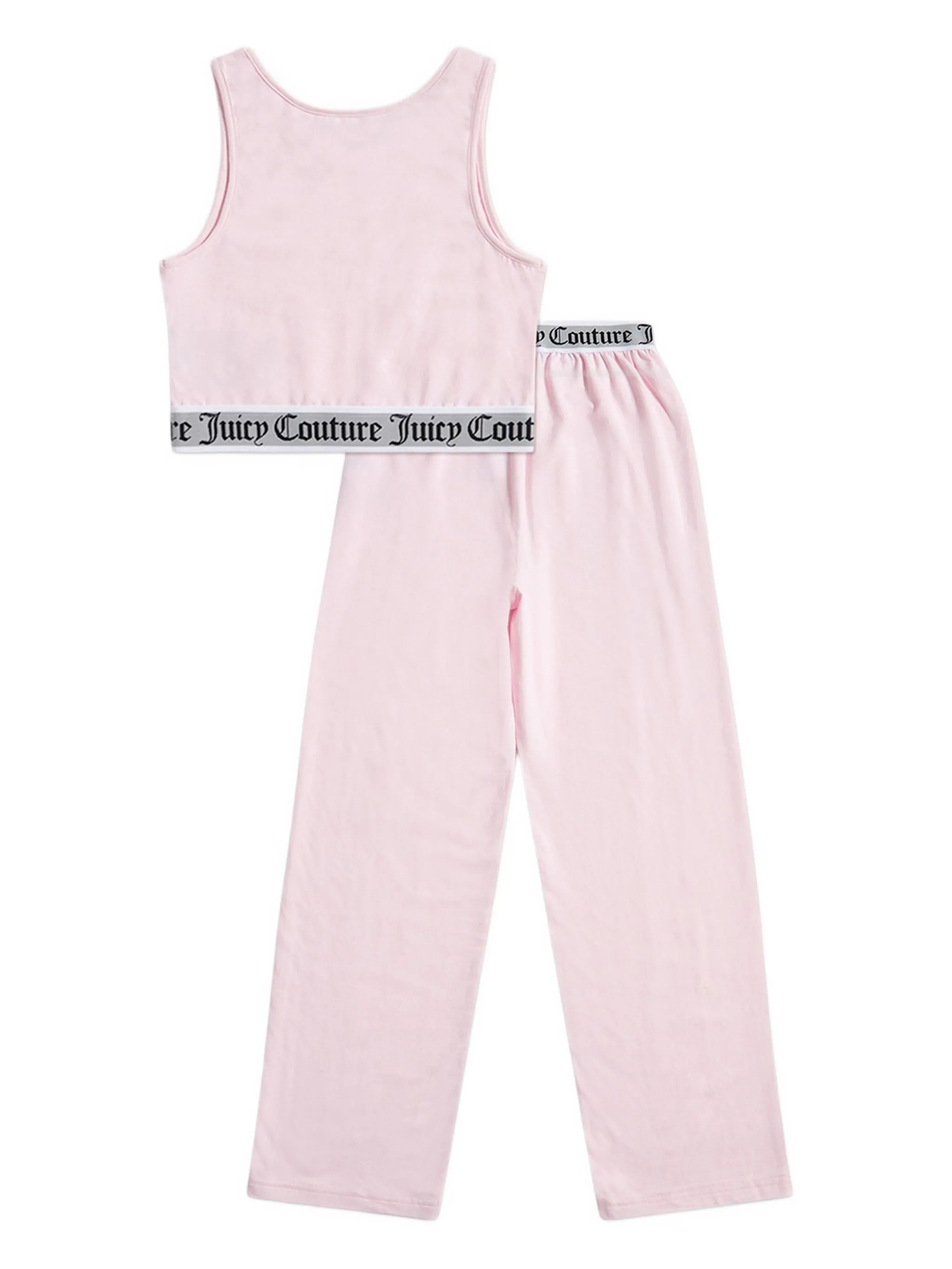 

Пижама с логотипом Juicy Couture Kids, розовый