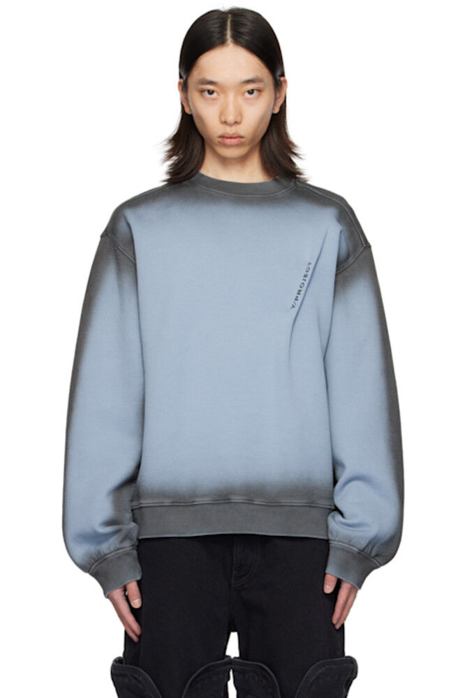 

Синяя толстовка с логотипом Pinched Y/Project