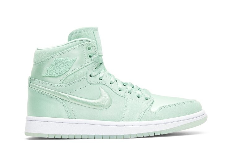 

Кроссовки Air Jordan Wmns Air Jordan 1 Retro High 'Season of Her: Mint', зеленый