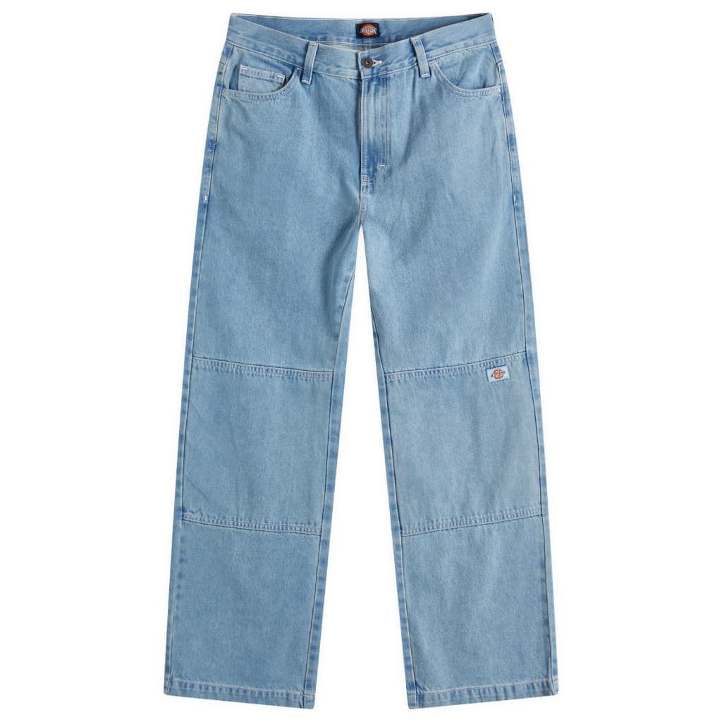 

Джинсовые брюки с двойными наколенниками Dickies, цвет light wash