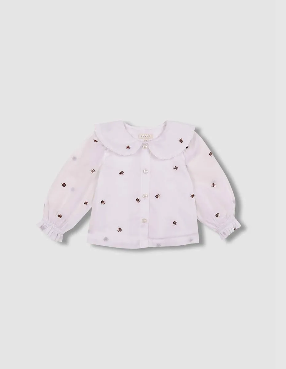 

Детская блузка с цветами Gocco