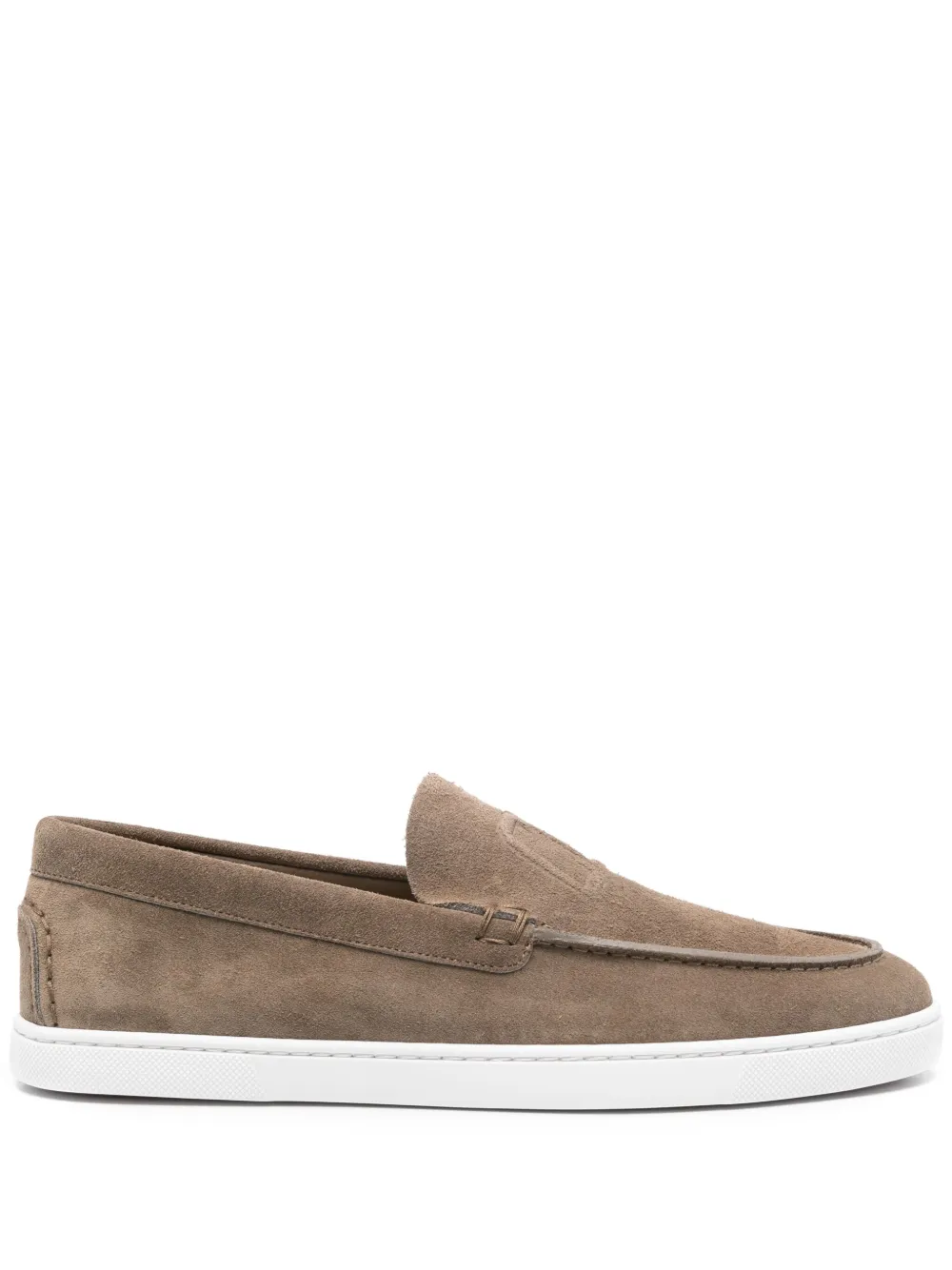 

Лоферы Varsiboat Christian Louboutin, серый