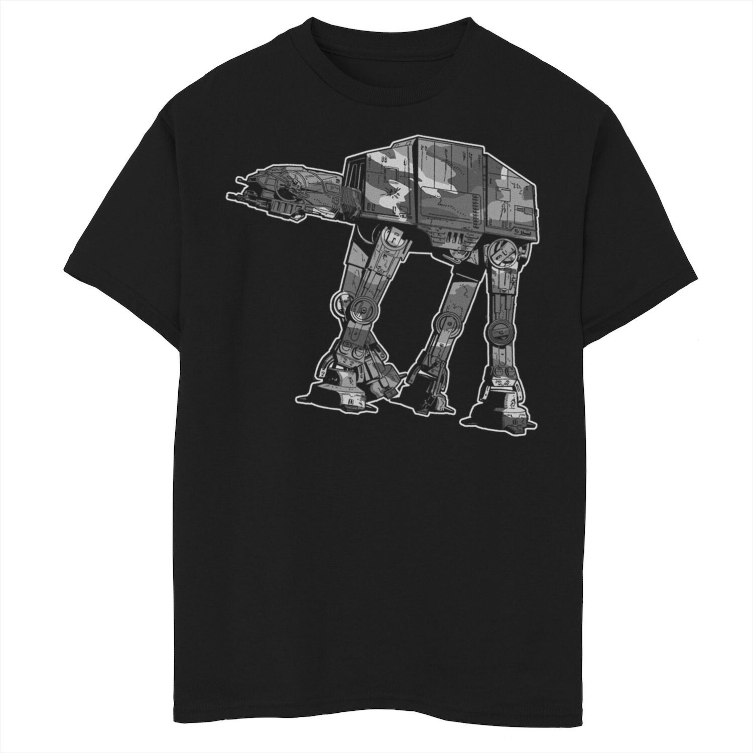 

Футболка с камуфляжным рисунком AT-AT для мальчиков 8–20 лет Star Wars