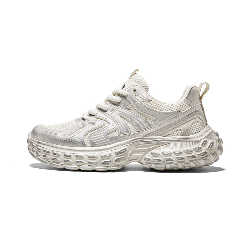 

Hautton Износостойкие низкие кроссовки на массивной подошве, мужские, белые