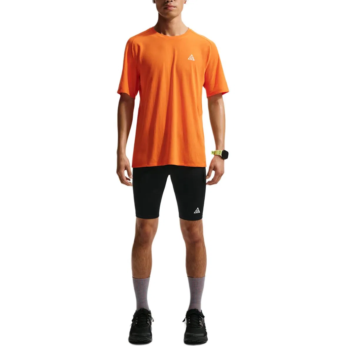 Мужские спортивные шорты Dri FIT ADV Nike, Black/Peak White — фото 4