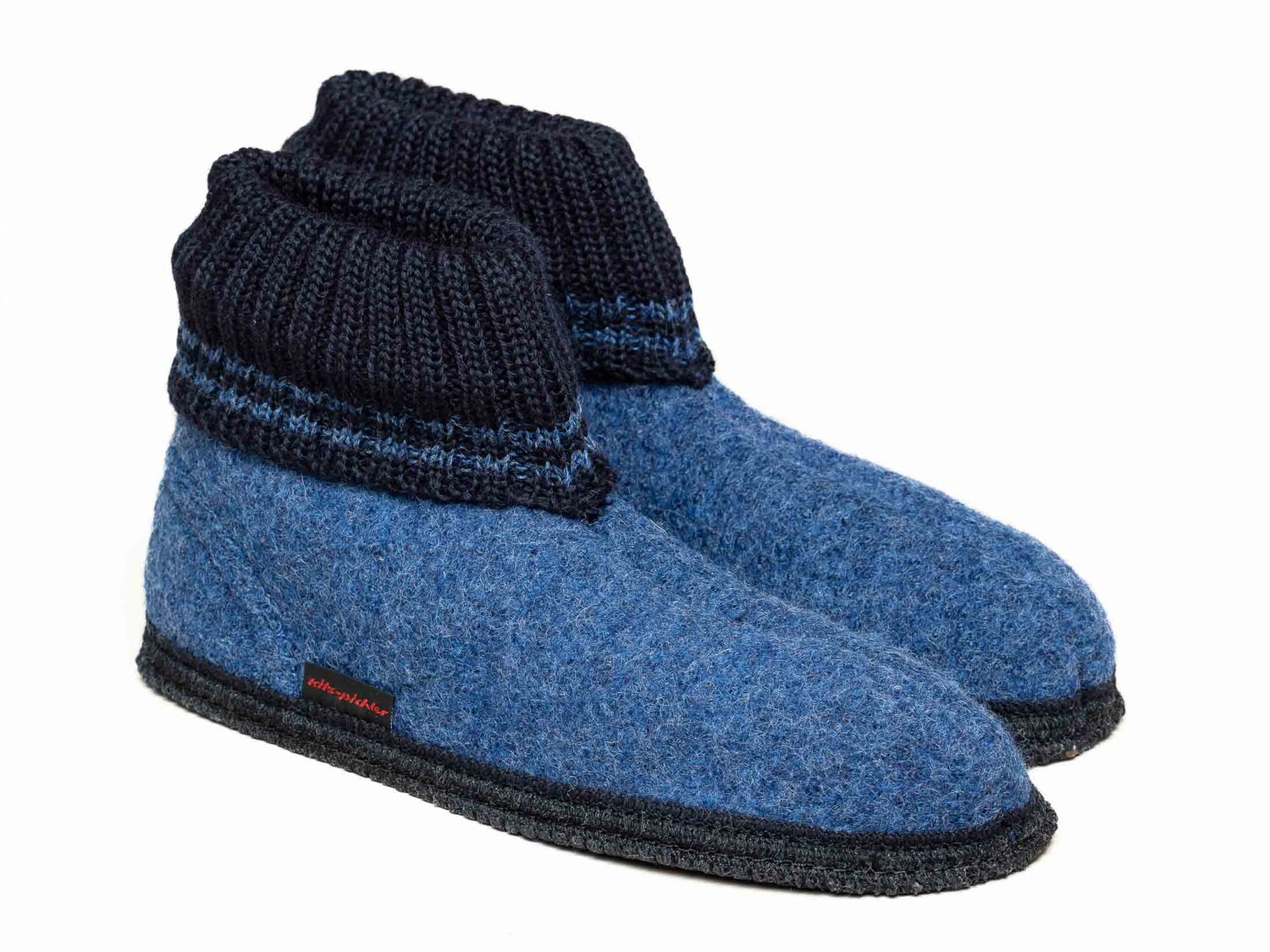 

Тапочки kitz pichler Hausschuh Kauns, цвет jeansblau/nachtblau