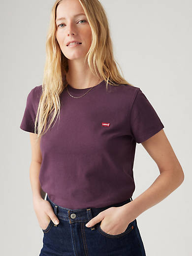 

Идеальная футболка Levi's, цвет Plum Perfect - Purple