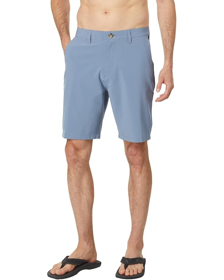 

Шорты Quiksilver Union Amphibian 20 Hybrid Shorts, цвет Flint Stone