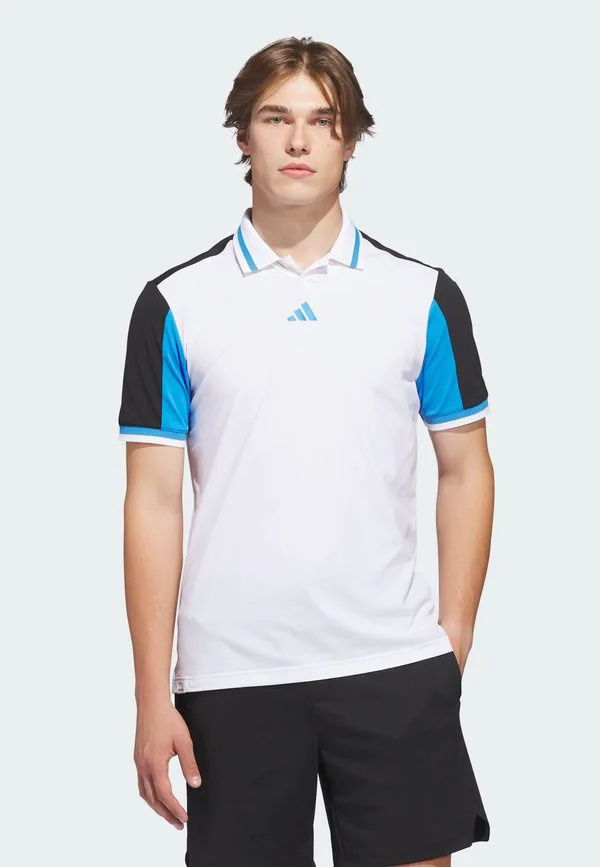 Рубашка-Поло beyond vent Adidas Golf, White Black