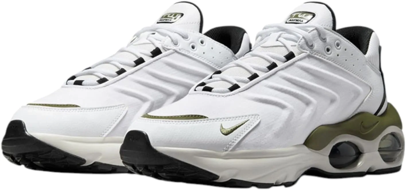 Мужские кроссовки NIKE Air Max TwSneaker, белый/черный/зеленый — фото 2