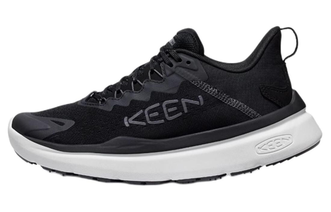 

Кроссовки KEEN Lifestyle Shoes Women's Low-top Black/Starlight White, черный
