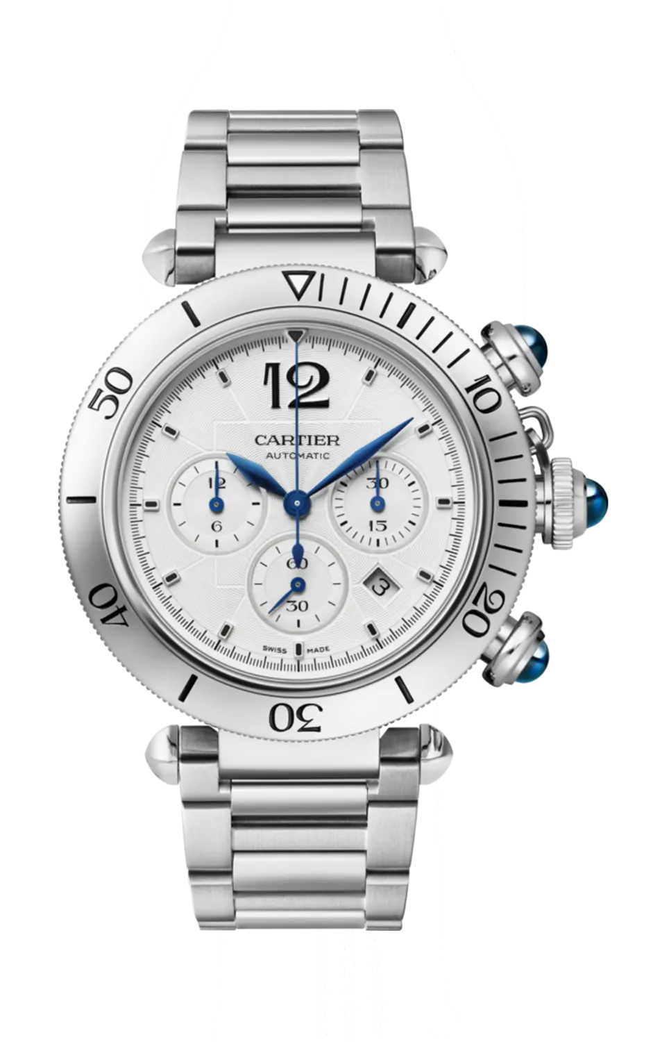 

Часы pasha de 41 мм Cartier