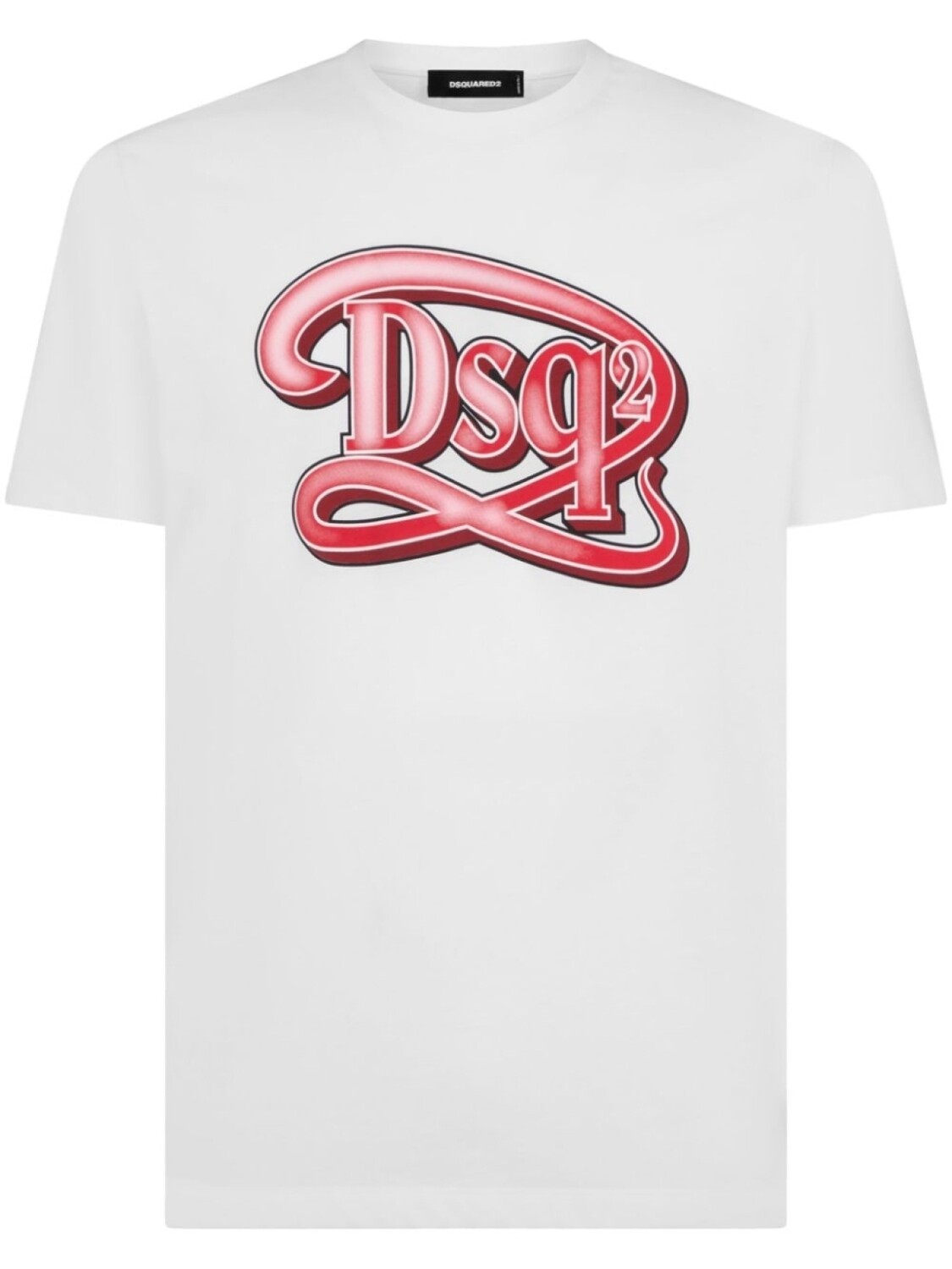 

Dsquared2 logo-print cotton T-shirt, белый