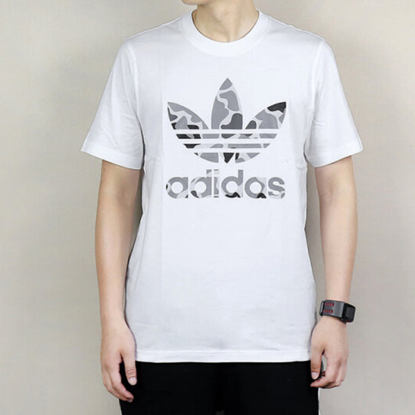 Футболка originals camo tref short sleeve white Adidas, белый — фото 4
