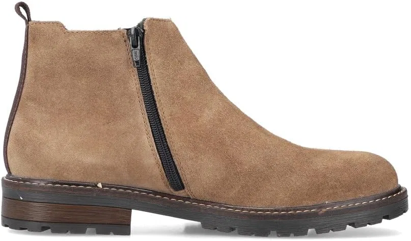 Мужские ботинки челси Rieker 32051, мужские ботильоны, Beige 64 — фото 3
