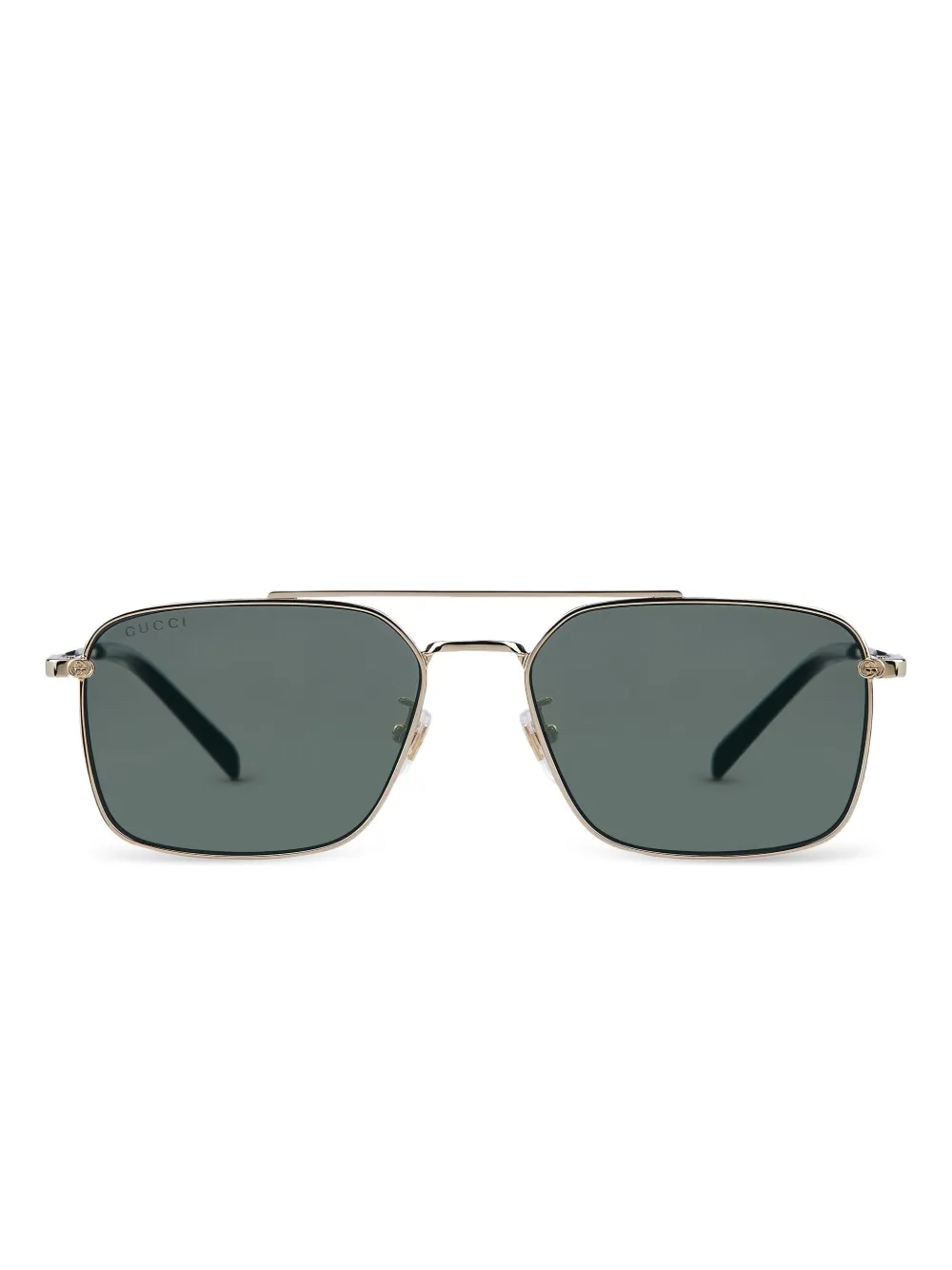 

Солнцезащитные очки в прямоугольной оправе Gucci Eyewear, золотой