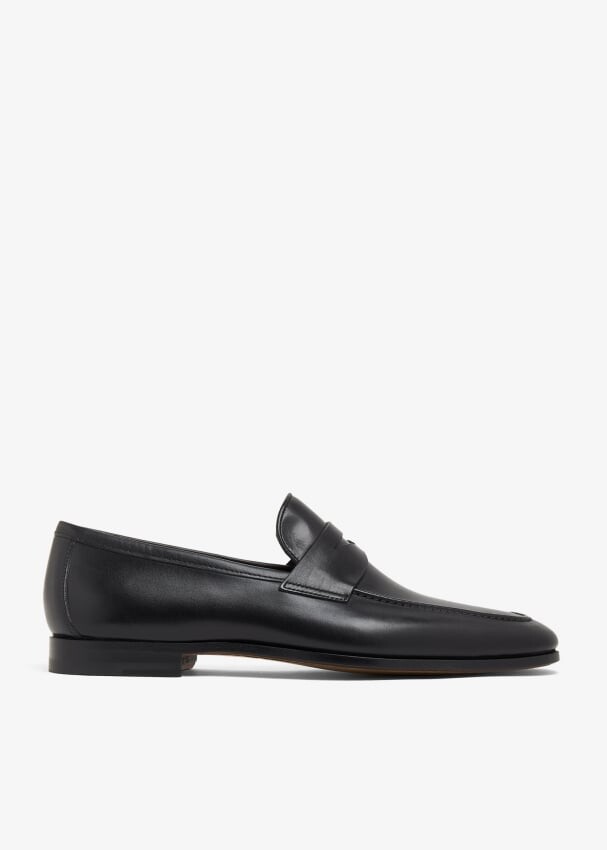 

Лоферы Magnanni Leather, черный