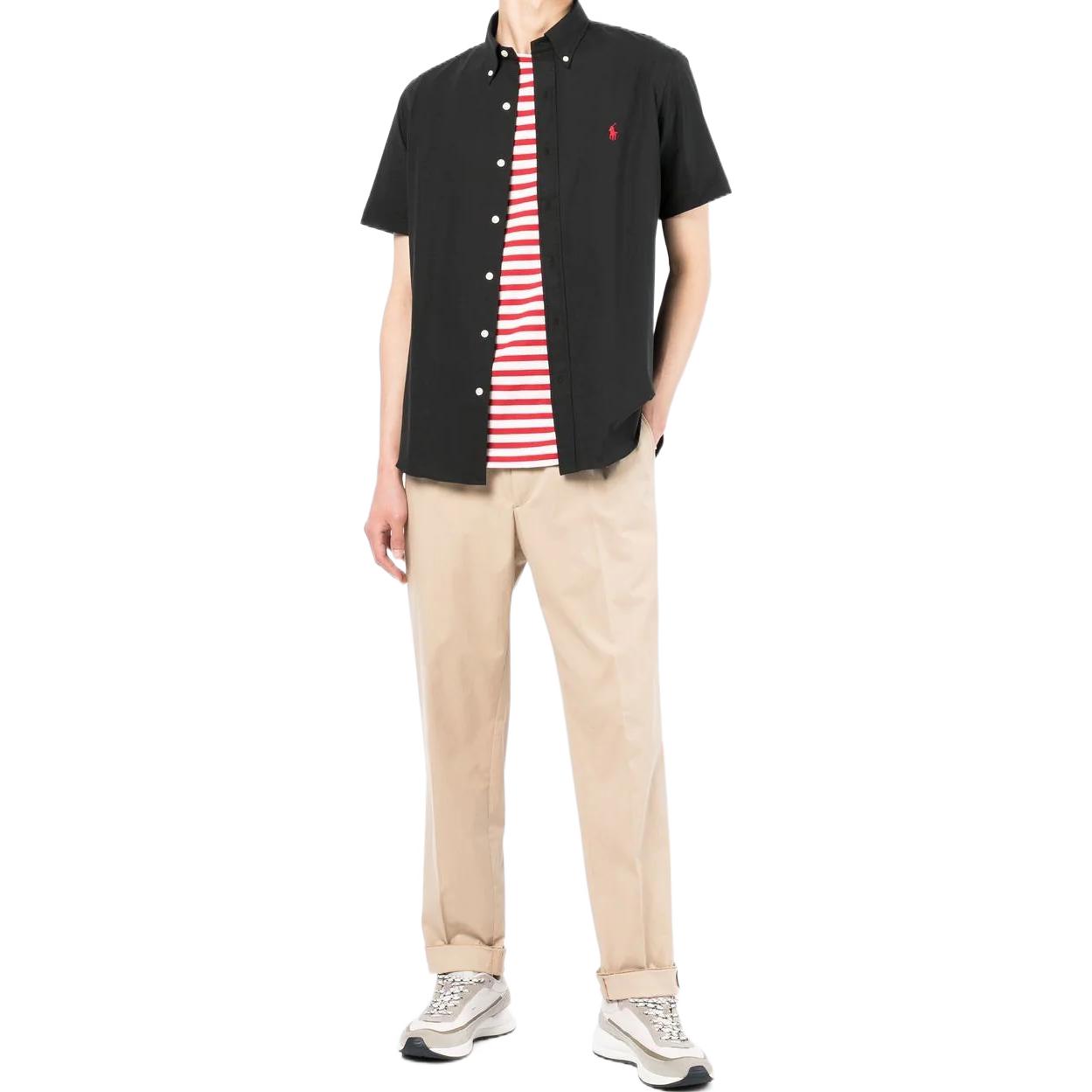Рубашка Polo Pony Polo Ralph Lauren, черный — фото 4