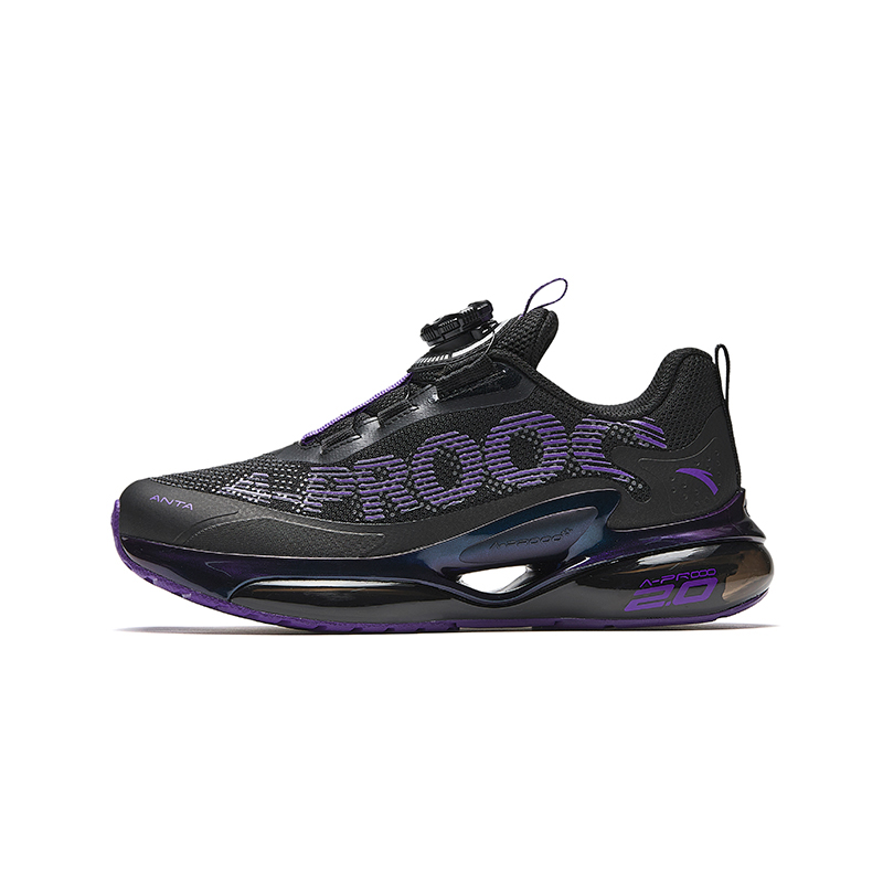 

Antakids Низкие детские беговые кроссовки Rebound с дышащей сеткой black