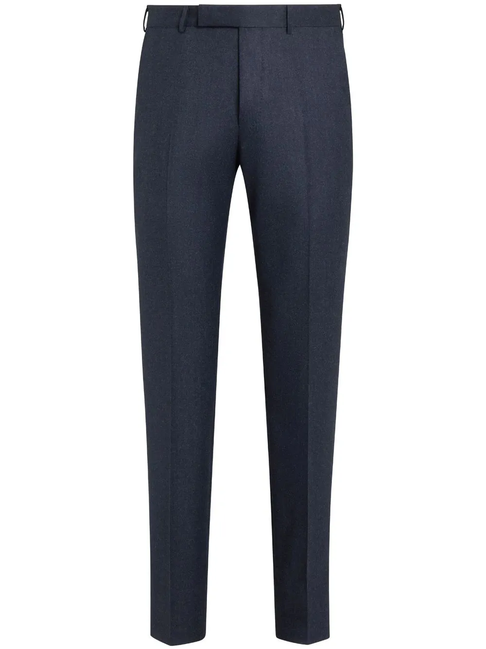 

Шерстяные брюки строгого кроя Zegna, синий