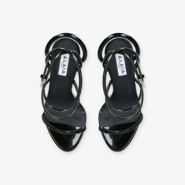 Туфли-сабо Azzedine Alaia Tubular-Strap на каблуке, черный — фото 2