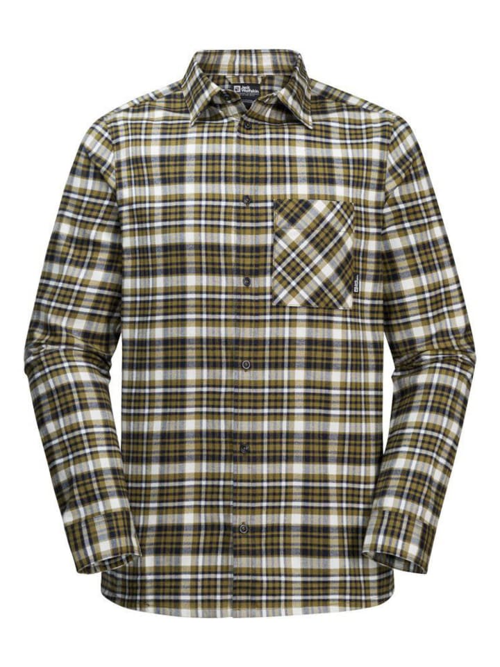 

Рубашка Jack Wolfskin Funktionshemd BERGWEG SHIRT M, желтый