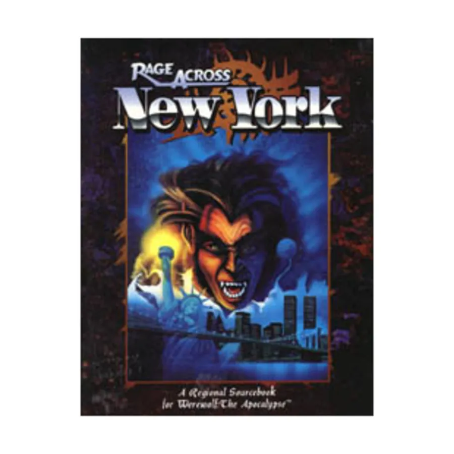 

Rage Across New York, Werewolf - The Apocalypse - Rage Books, мягкая обложка