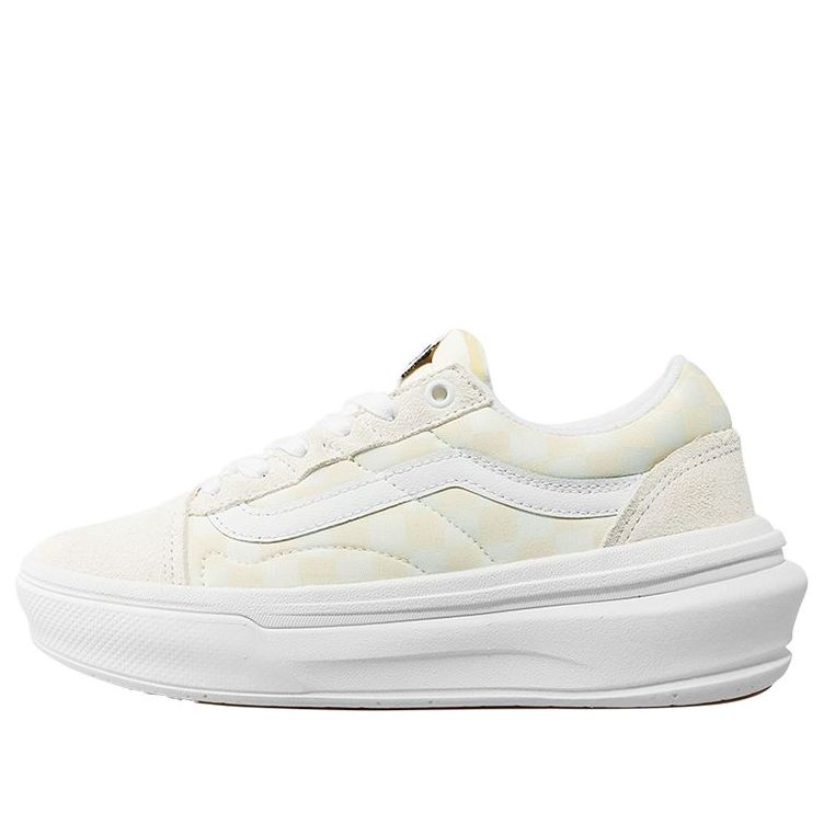 

Кеды Vans Checkerboard Old Skool Overt CC Shoes 'White', белый