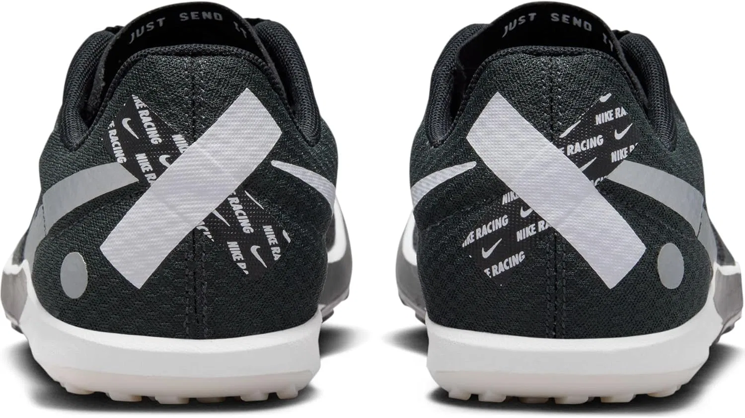Кроссовки Nike Rival XC 6 Cross Country Spikes DX7999, Black Metallic Silver Dk Smoke Grey — фото 3