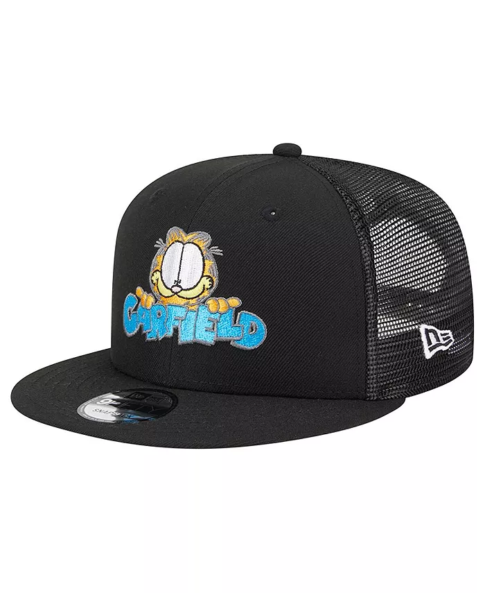

Мужская черная бейсболка 9FIFTY Snapback с принтом Garfield Wordmark New Era