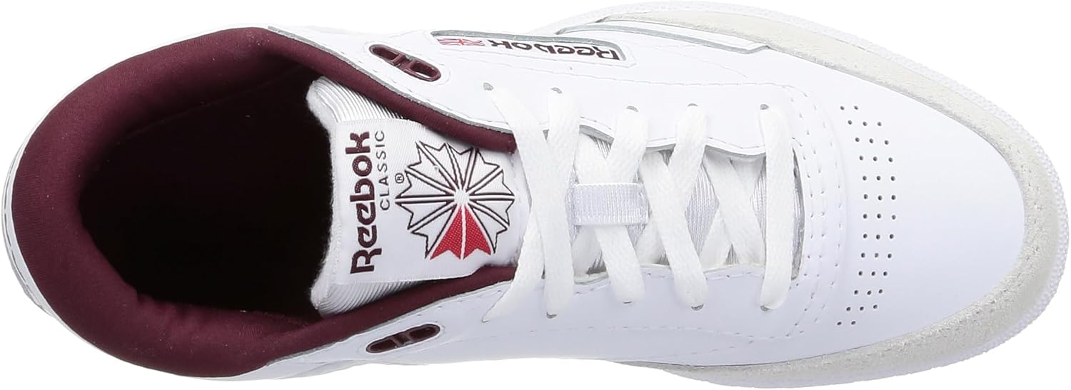 Мужские кроссовки Reebok, белый/бордовый — фото 3