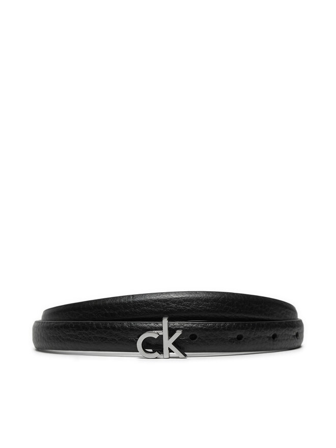 

Ремень Calvin Klein Ck Thin Belt 1.5cm Pebble K60K612858, черный