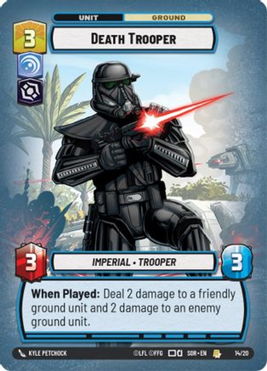 

Карточная игра Death Trooper (14/20) - Weekly Play Promos Foil