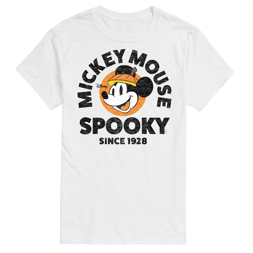 

Мужская футболка с изображением Микки Мауса Disney's Spooky с 1928 года, белый