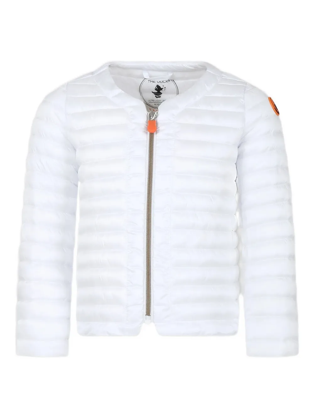 

Стёганая куртка на молнии Save The Duck Kids, белый