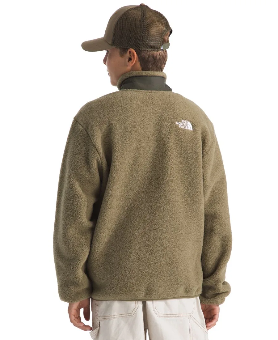 Детская куртка Yumiori на молнии (6-20 лет) The North Face, cedar/new taupe зеленый — фото 4