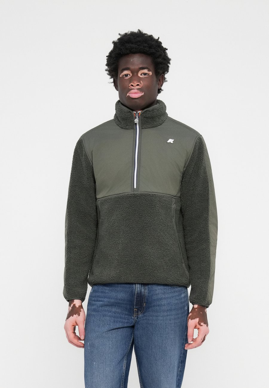 

Флисовая куртка K-Way JULIAN UNISEX, Green Blackish/Dark Green