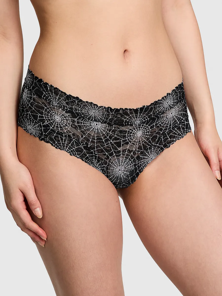 

Подмигивание нахальных трусиках Pink, цвет Spiderweb Print