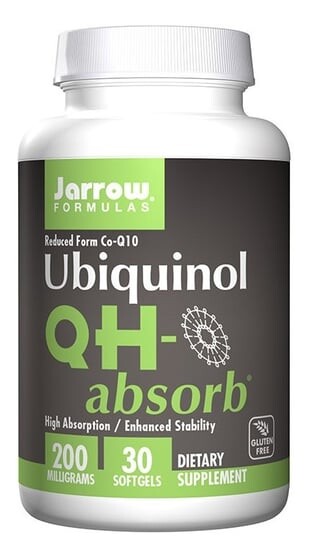 

Jarrow Formulas, Убихинол Qh-Absorb 200 мг, 30 г.