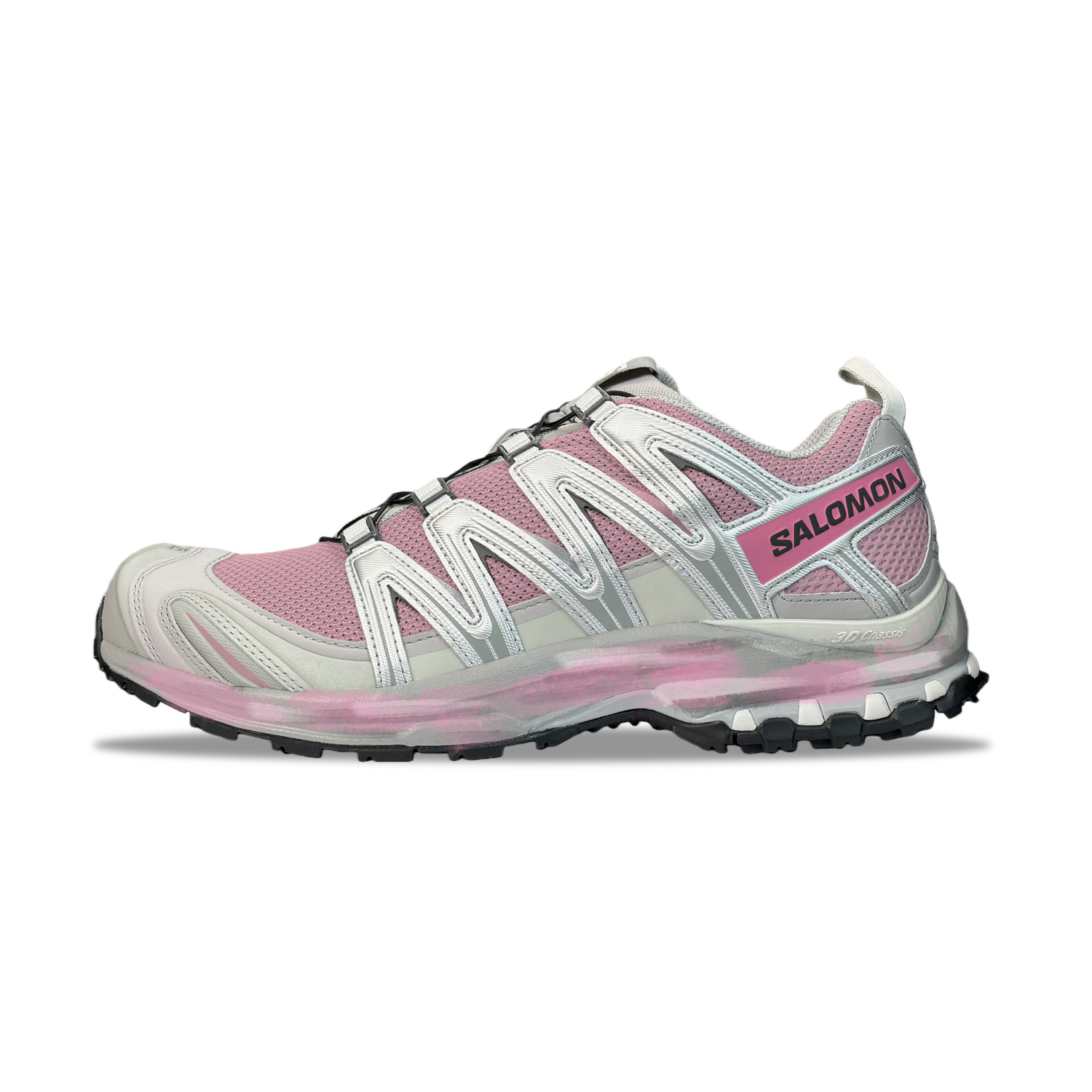 XA PRO 3D Cushioning Support Low top Trail Running Training Running Shoes Unisex SALOMON, розовый wild path — фото 3