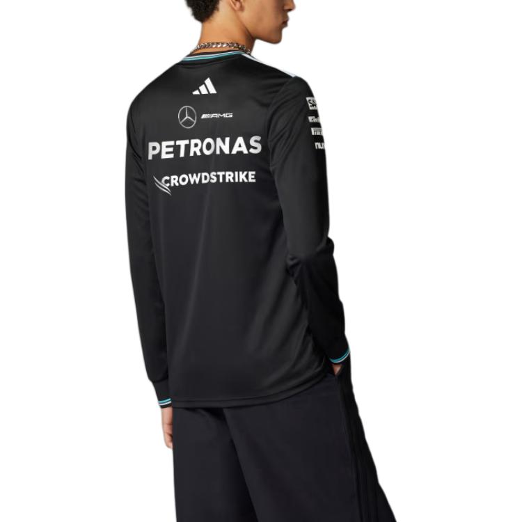Футболка Mercedes Amg Petronas Formula One Team Driver Adidas, черный — фото 4